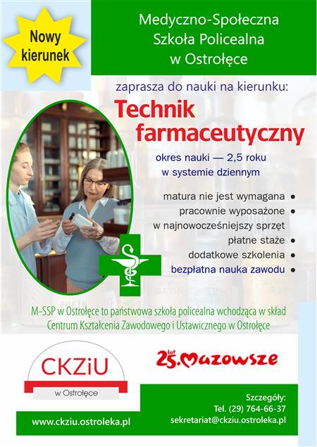 Technik farmaceutyczny