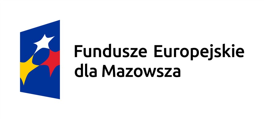 Logo Fundusze Europejskie dla Mazowsza