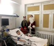 Mikołaj z CKZiU w Szpitalu