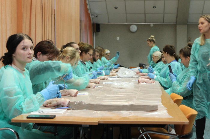 Warsztaty anatomiczno-chirurgiczne w CKZiU w Ostrołęce